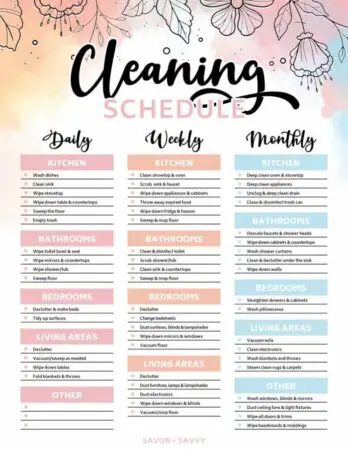 Home Cleaning Scheduling Tool